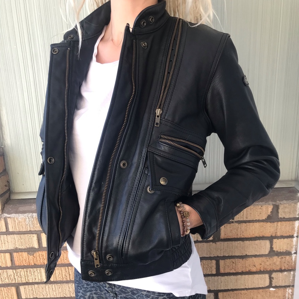 Hein Gericke Leather Moto Jacket